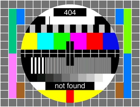 Fehler 404 - Seite nicht gefunden!