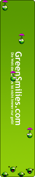 GreenSmilies.com - Die Welt der Smilies ist nicht immer nur gelb!