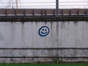 Smiley Sprayed