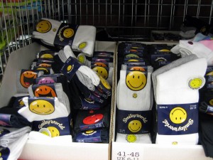 Smiley-Socken