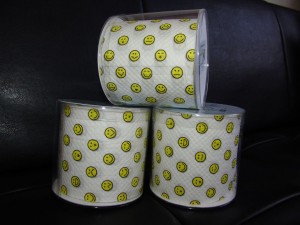 Smiley-Toilettenpapier