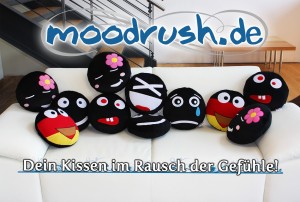 Moodrush - Smiley Kissen